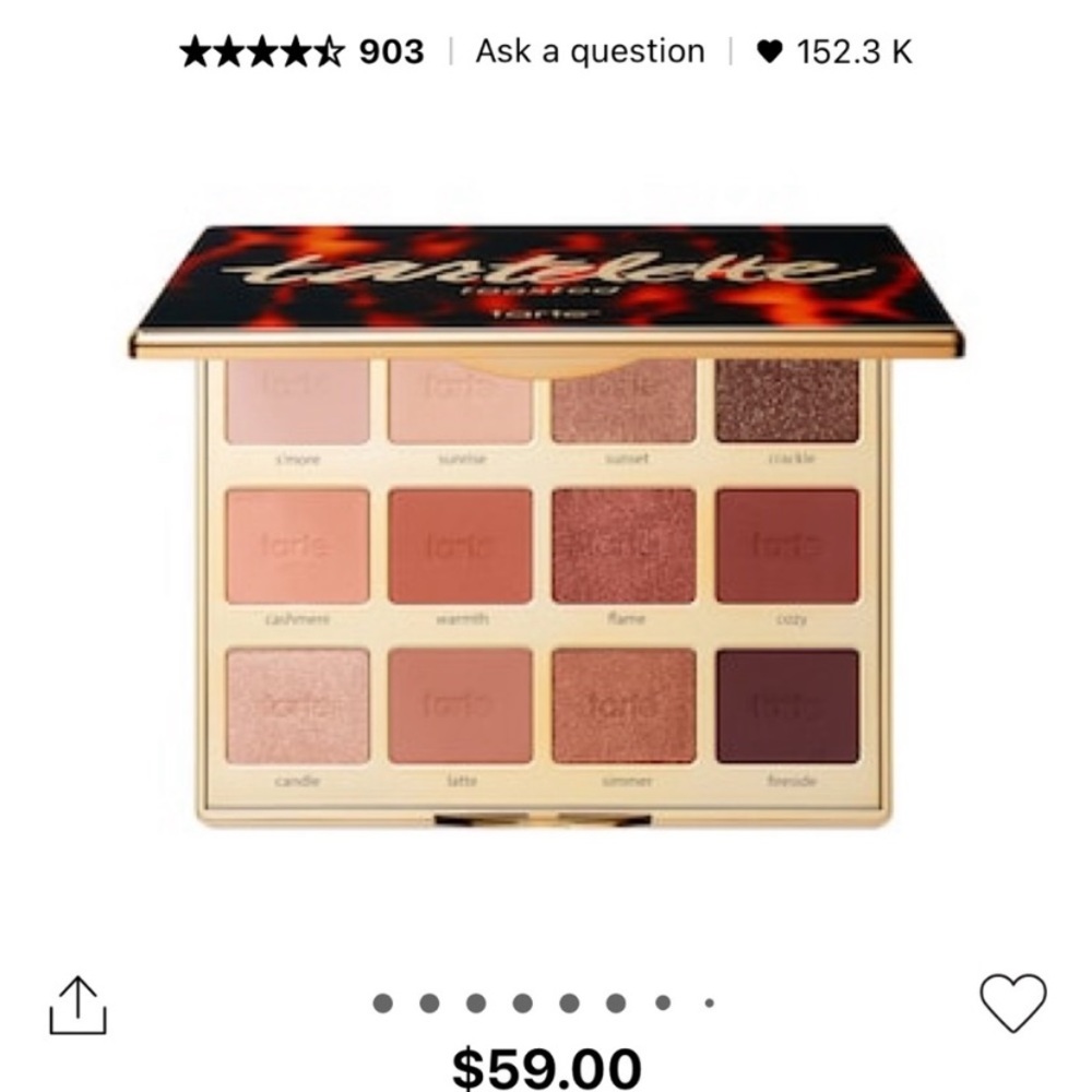 Tarte eyeshadow palette